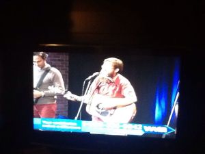 It's blinding up there.