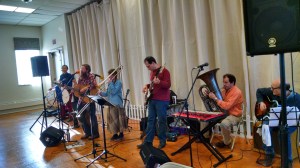 the whole band (almost)