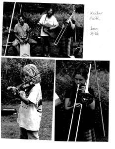 Retro photos, Kocher Park.