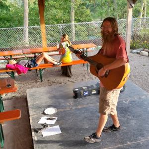 Reverse angle. Note minimal gear.